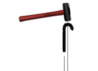 atra stake clips anchor driver