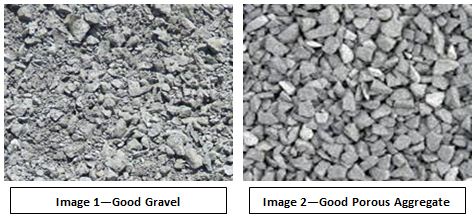 Good Gravel and Good Porous Aggregate