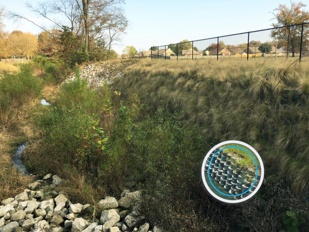 Horn Lake Creek Stabilization Improvements Presto Geosystems